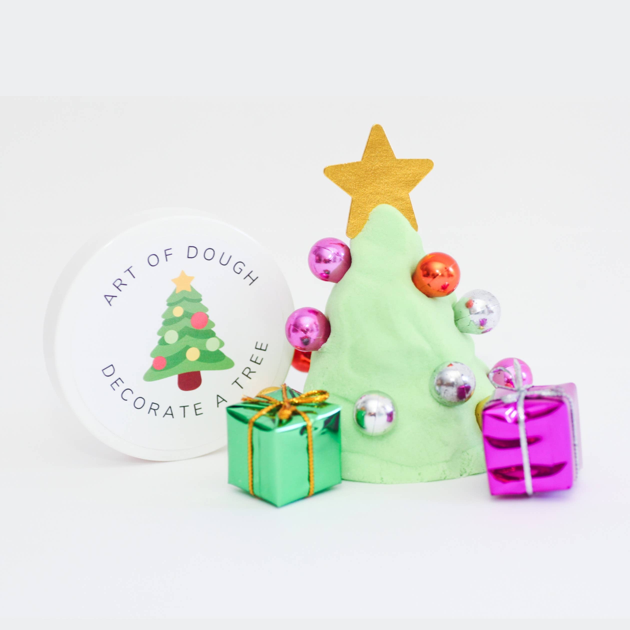 Christmas Tree Sensory Jar