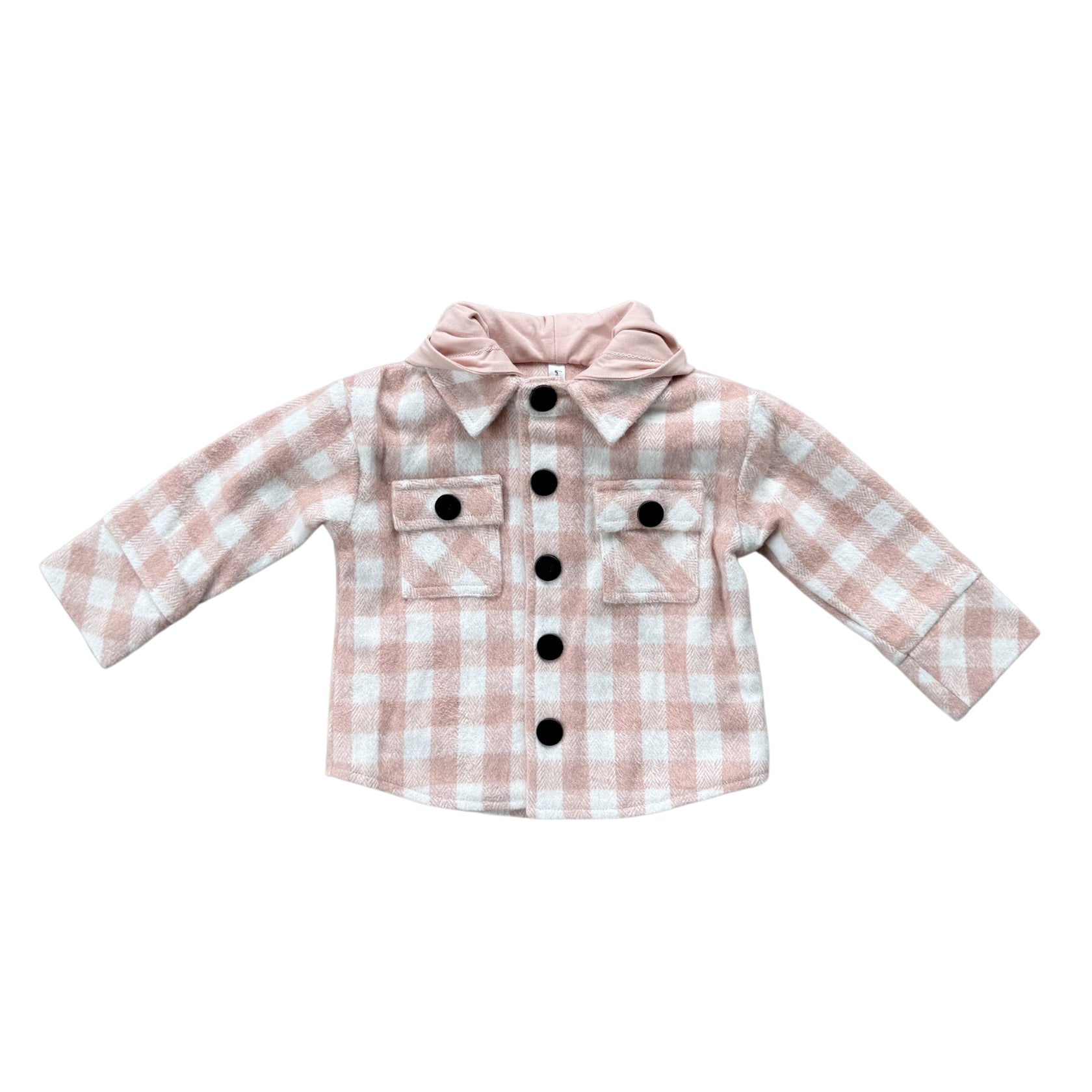 Blush Hooded Shacket