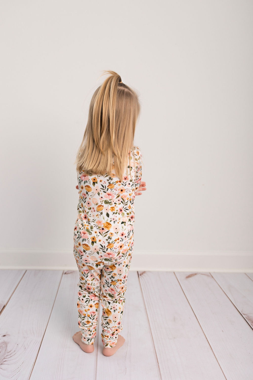 Boho Floral Two Piece Bamboo Pajamas