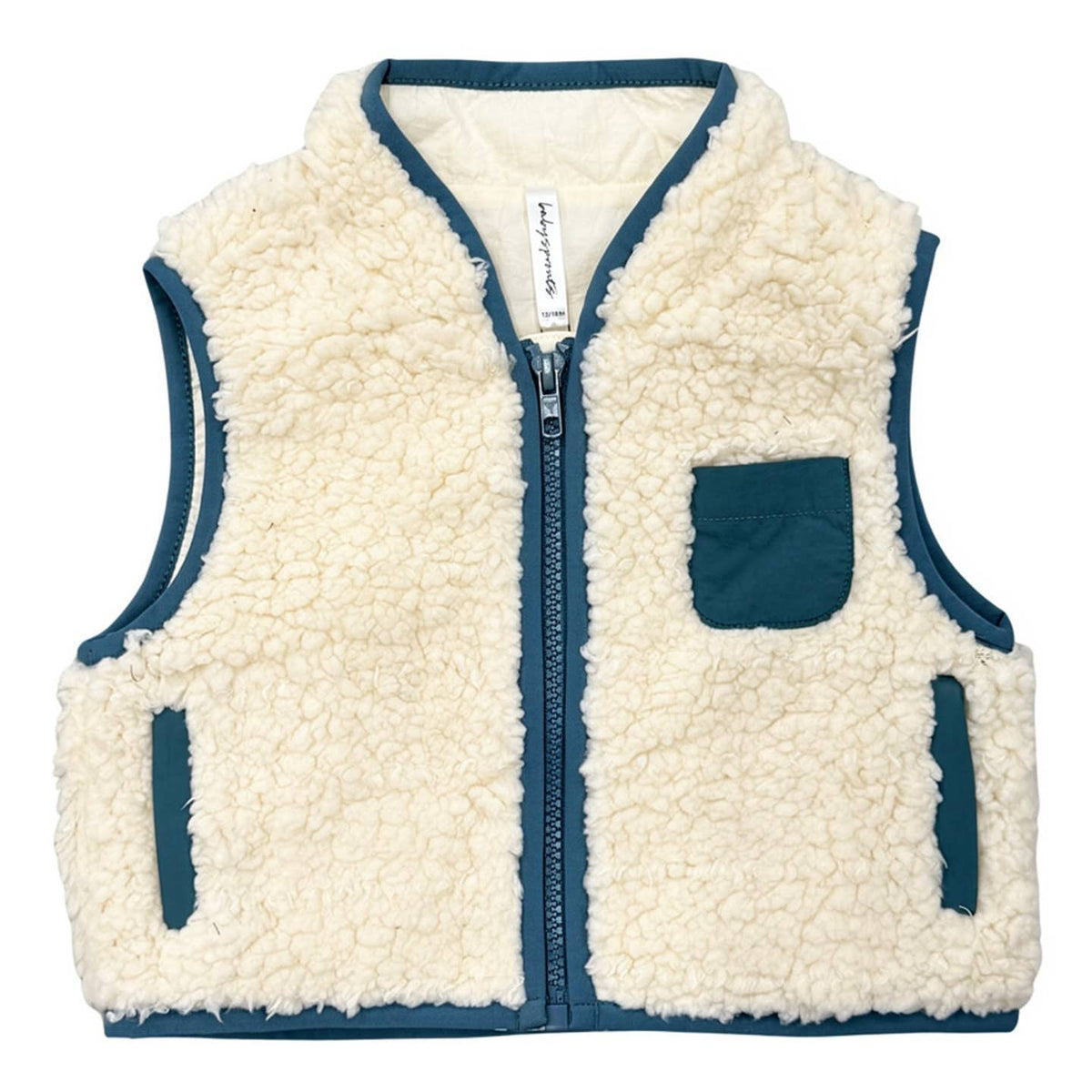 Sherpa Zipper Vest