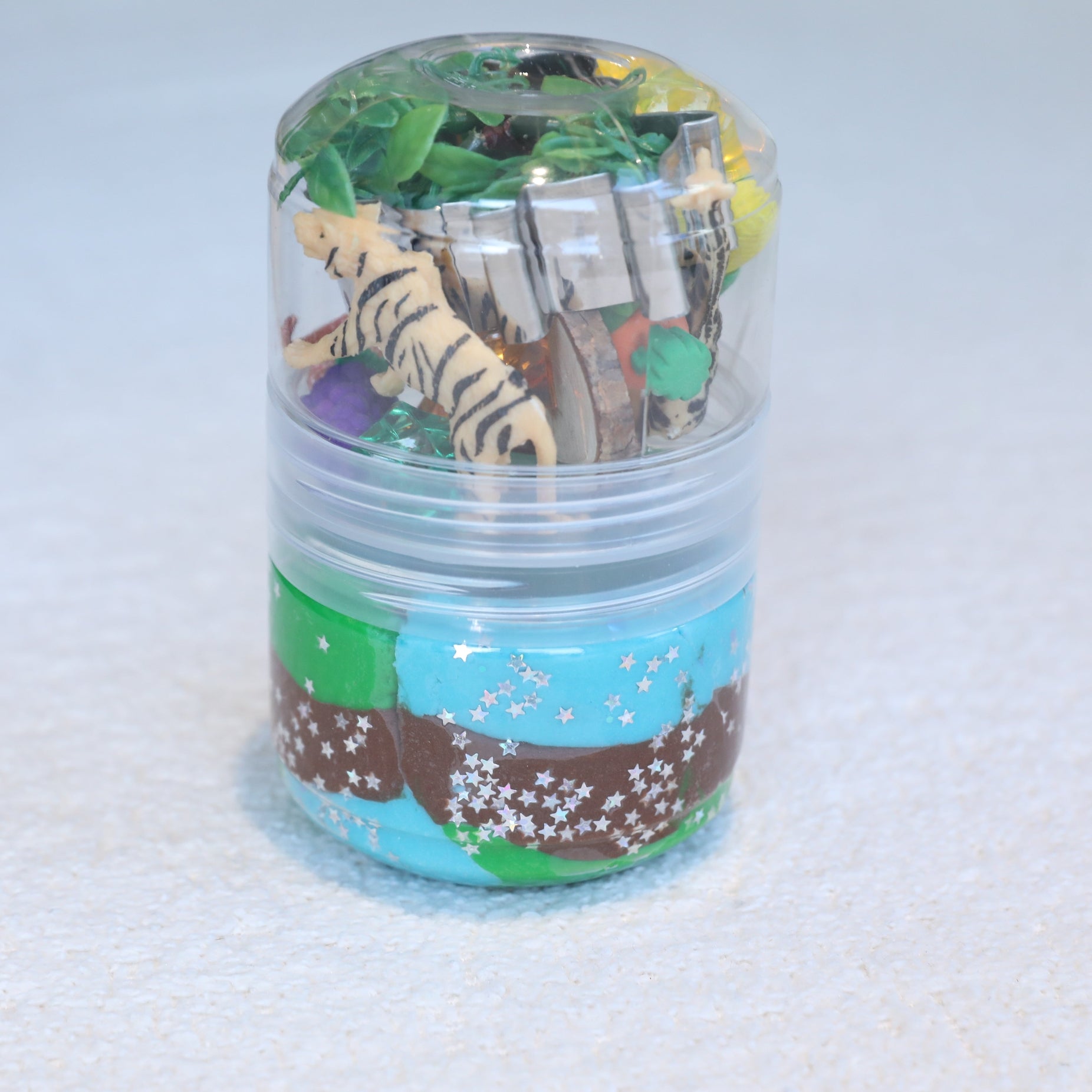 Play Dough Jar - Zoo