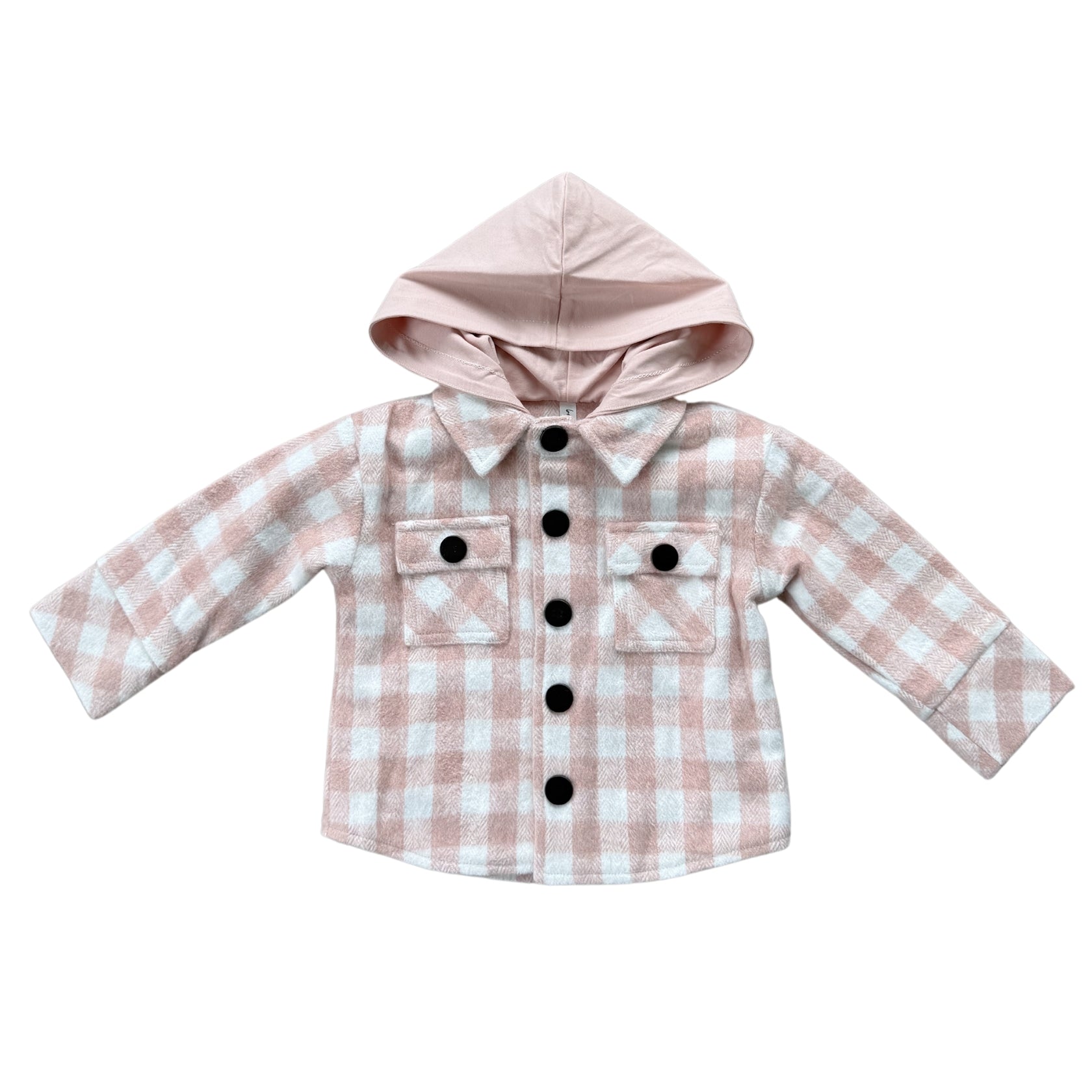 Blush Hooded Shacket
